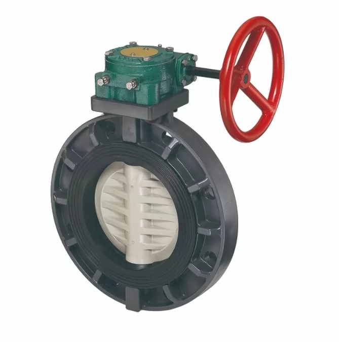 VAN BƯỚM NHỰA TAY QUAY (EM)