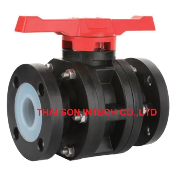 VAN BI NHỰA LÓT PFA - PFA Lined Composite Plastic Ball Valve