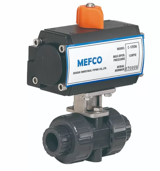 VAN BI NHỰA PVC ĐIỀU KHIỂN BẰNG KHÍ NÉN